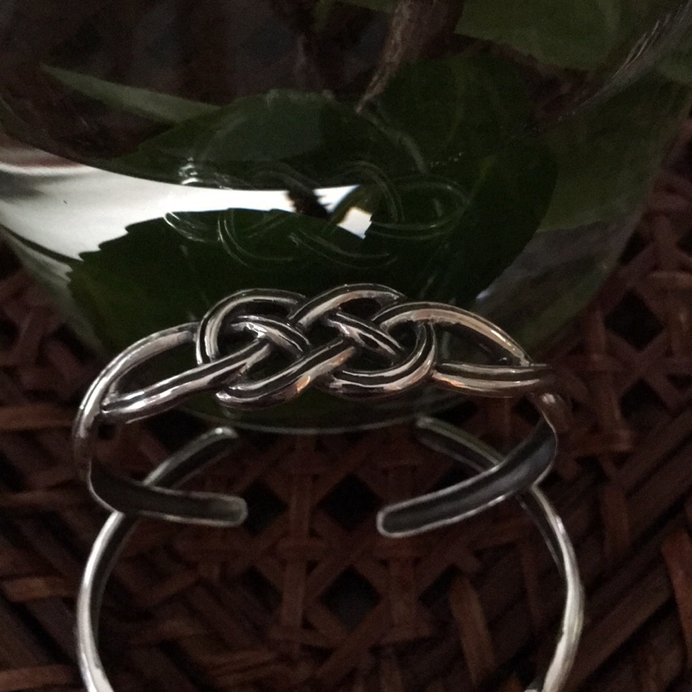 Sterling Silver Knot Bracelet